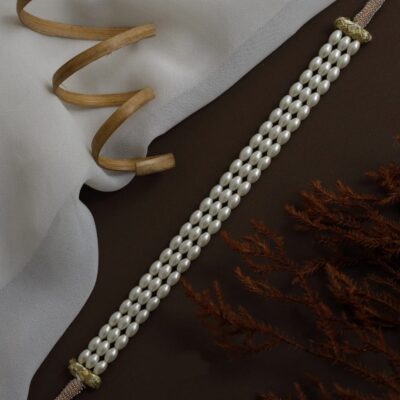 White Pearl Necklace Set