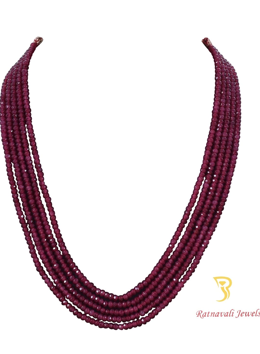 Maroon Onyx Necklace - Image 2