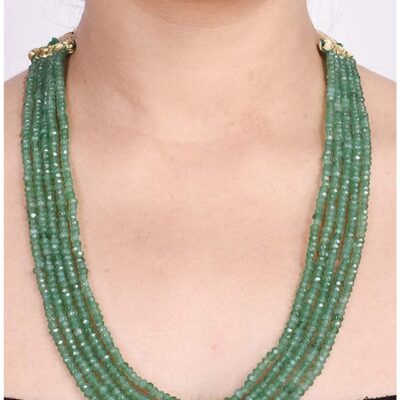Green Onyx Long Necklace