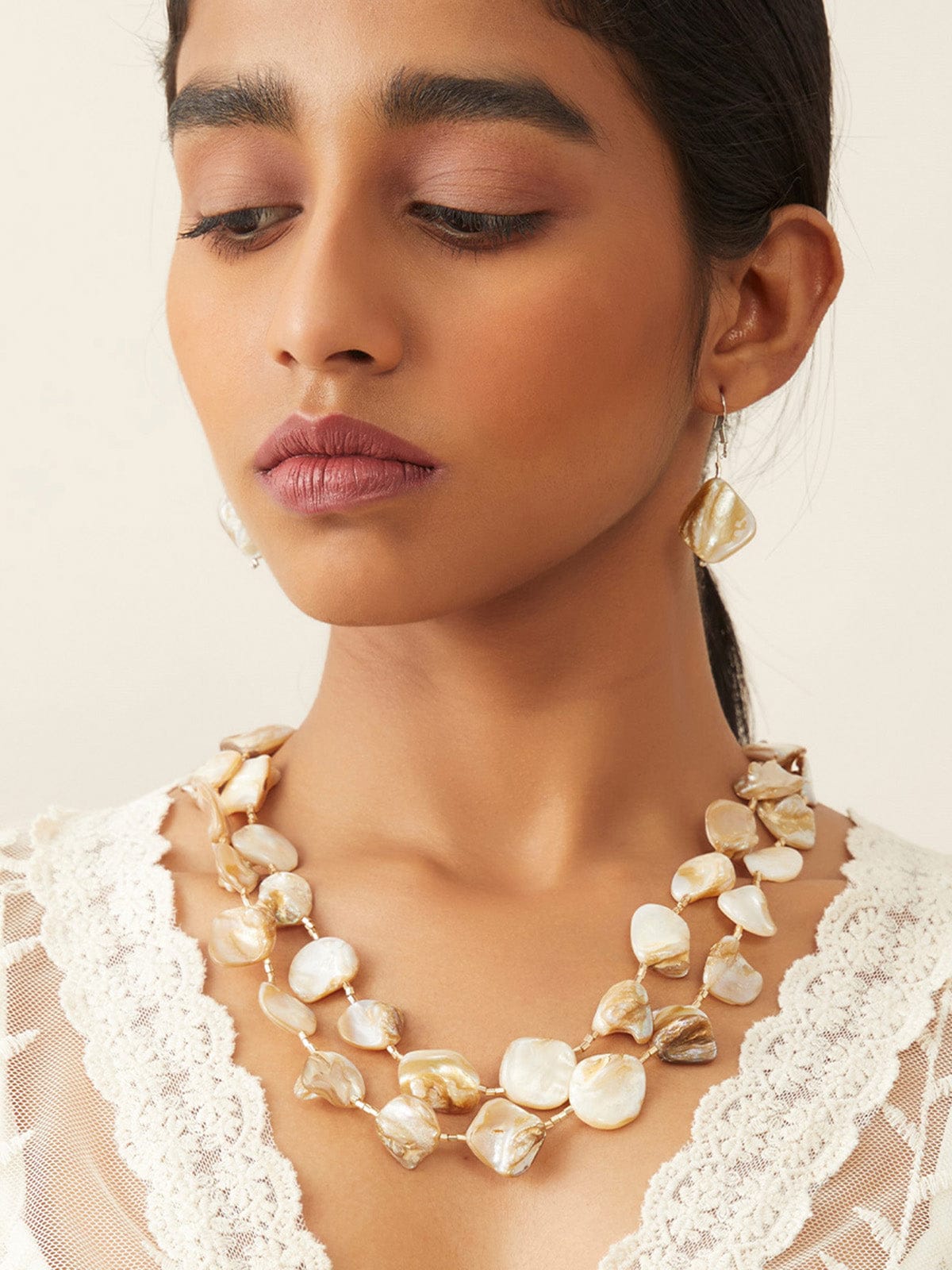 Mother of Pearl Necklace - Image 2