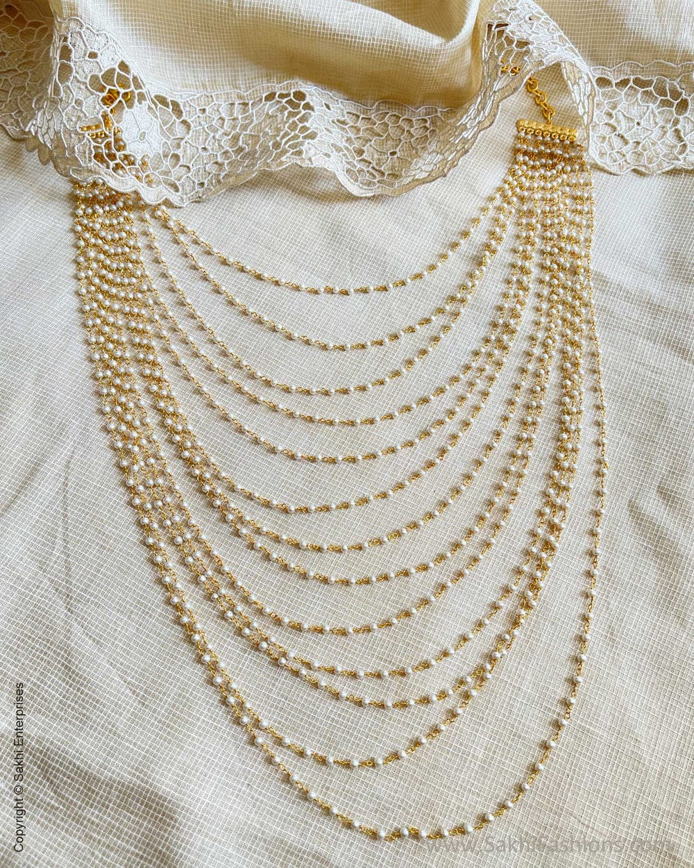 Long Pearl Mala - Image 2