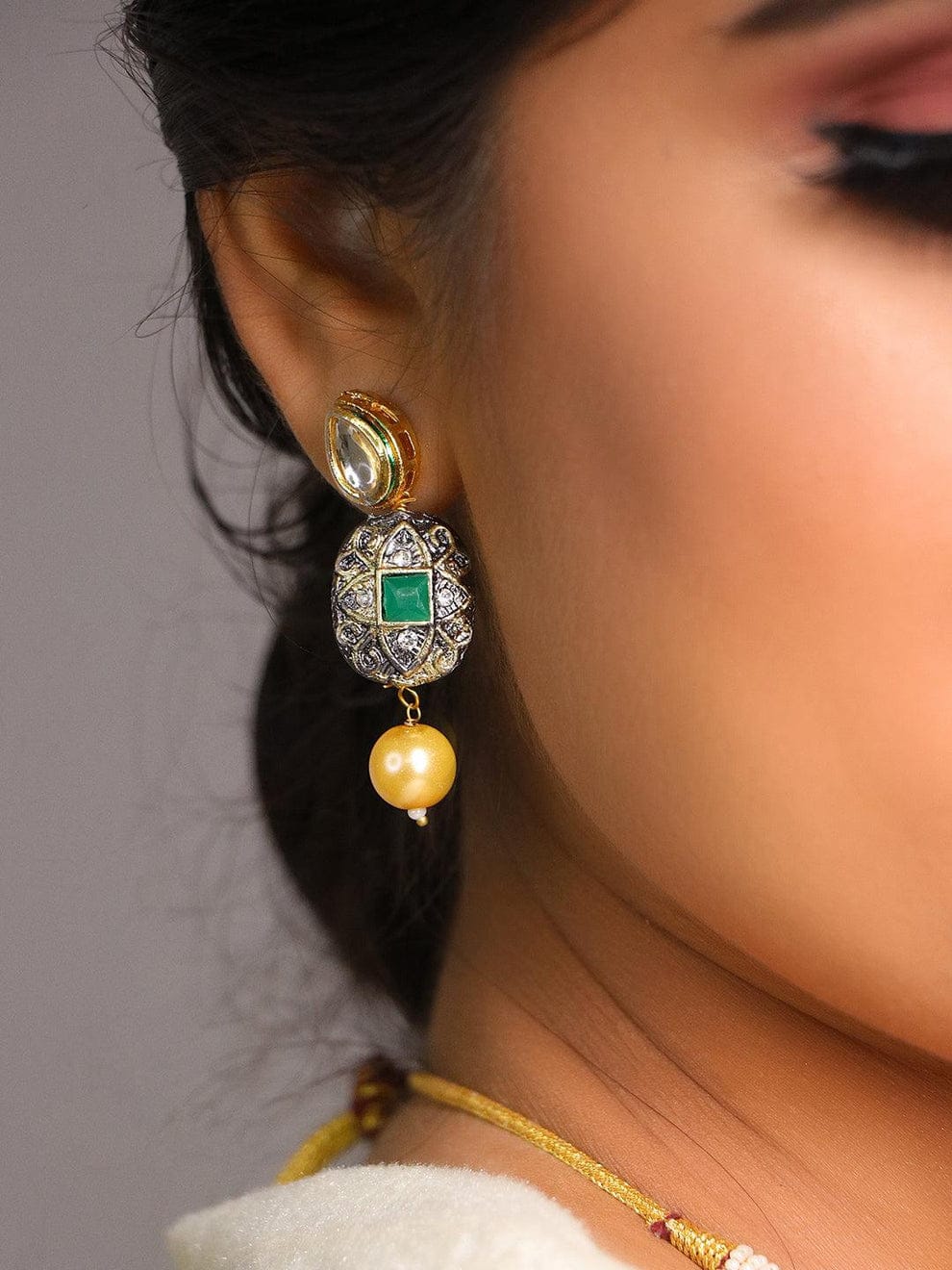 Multi Beads Necklace For Women - Image 2
