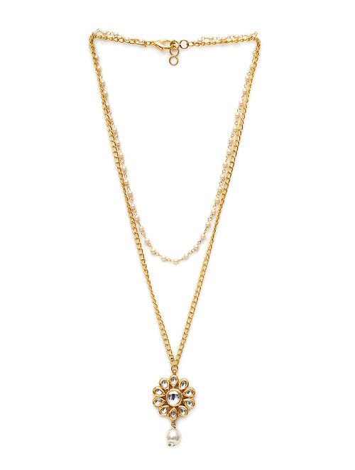 Long Multi Stone Neckpiece - Image 3