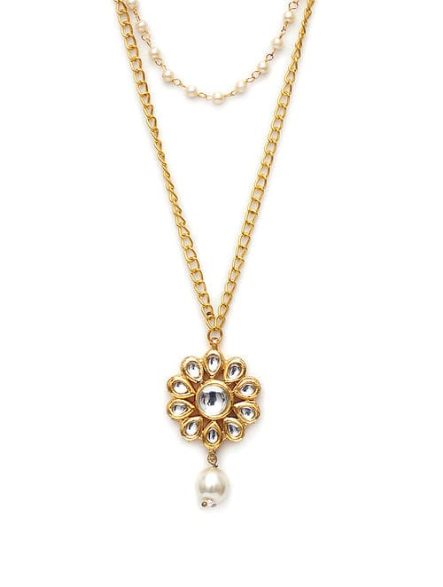Long Multi Stone Neckpiece - Image 4