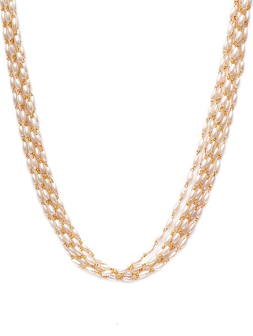 Long Multi Stone Neckpiece - Image 3