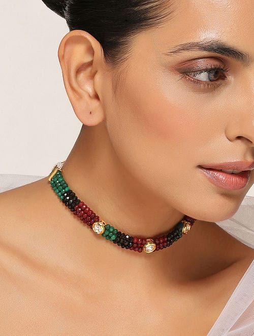 Kundan Choker Nacklace - Image 4