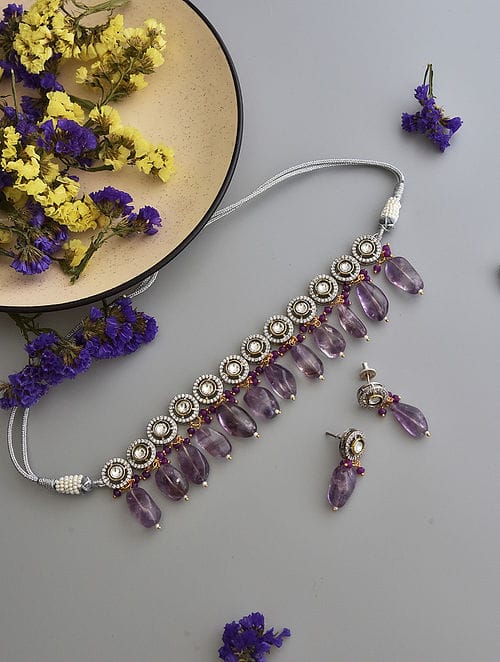 Polki Choker Set - Image 3