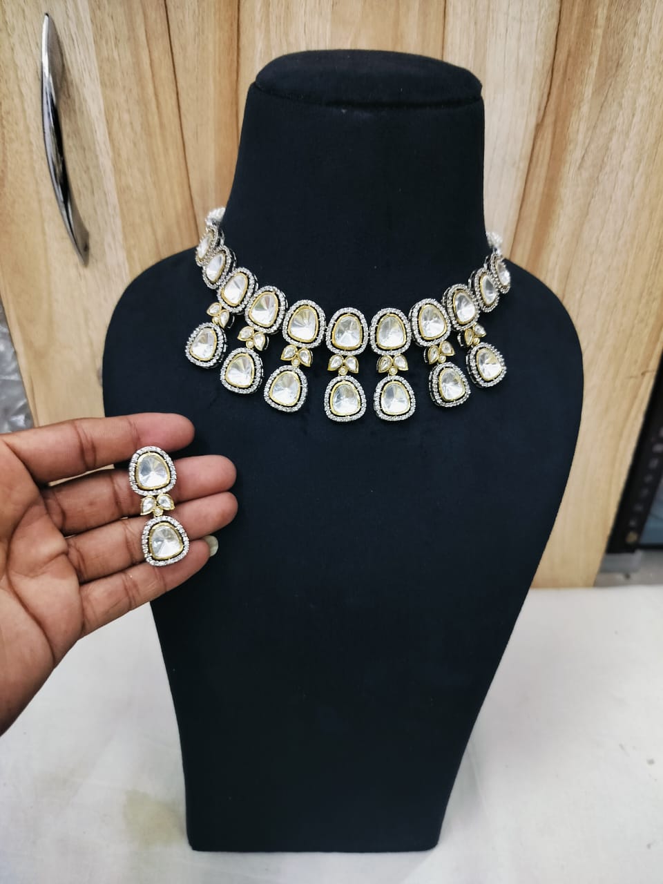 Polki Choker Set