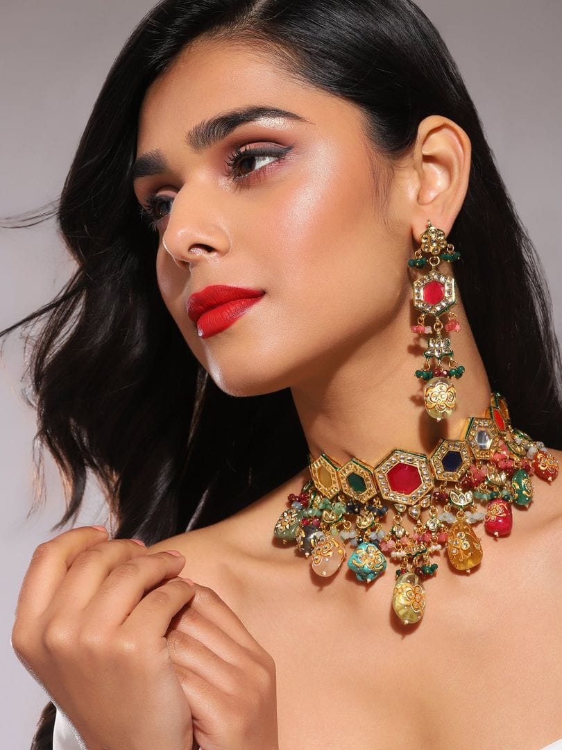Sabyasachi Inspired Designer kundan Set