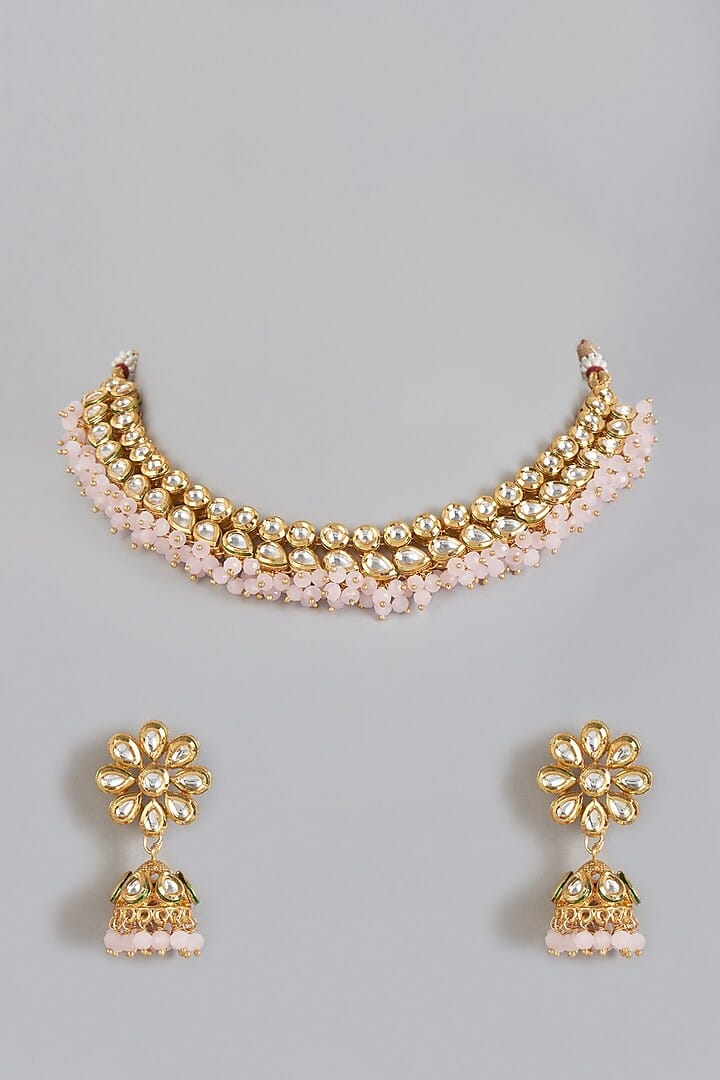 Sabyasachi Inspired Designer Tanjore Kundan Necklace Haar Set