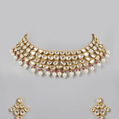 Sabyasachi Inspired Designer Tanjore Kundan Necklace Haar Set