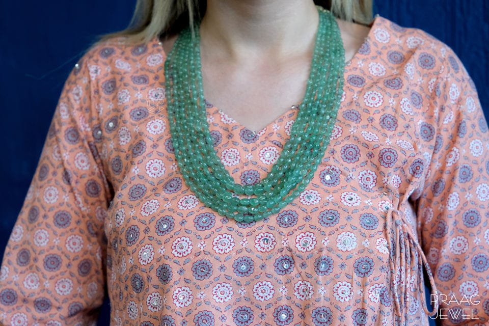 Green Long Necklace - Image 2