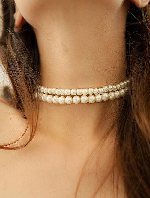 Pearl Choker Necklace