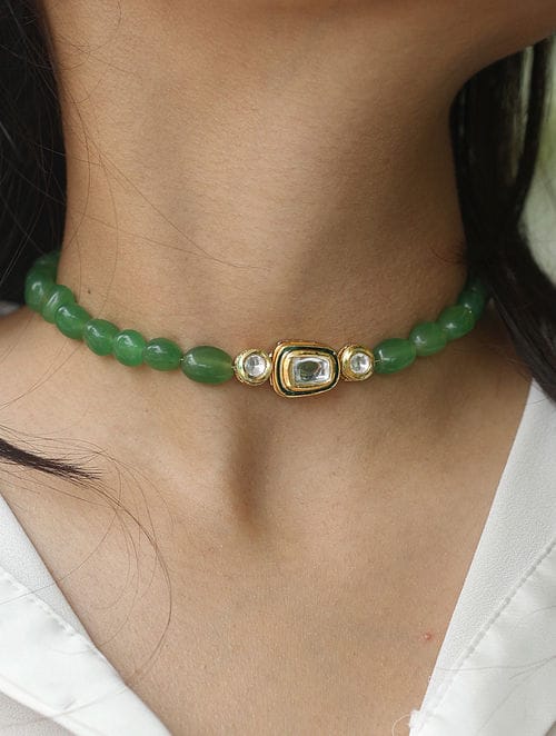 Green onex Necklace