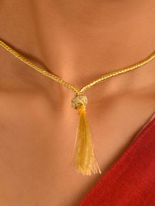 Women Gold Flexi Alloy Necklace - Image 3