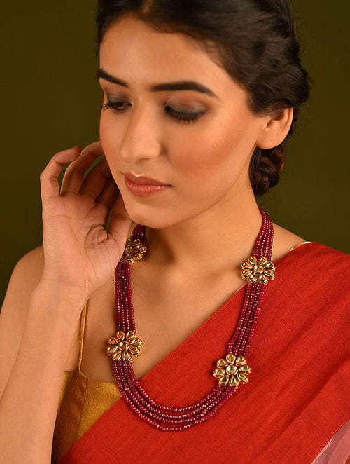Women Gold Flexi Alloy Necklace
