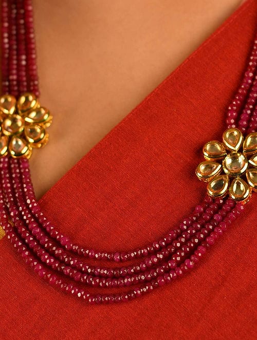 Women Gold Flexi Alloy Necklace - Image 2