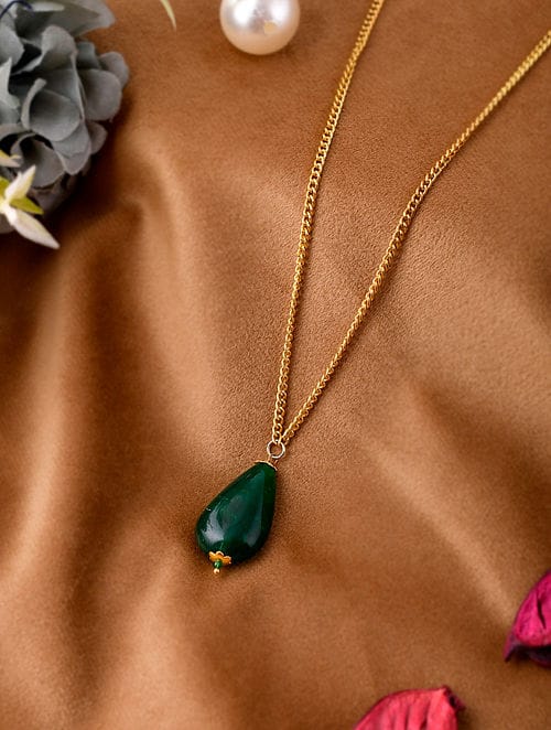 Gold Diamond Studded Pendant
