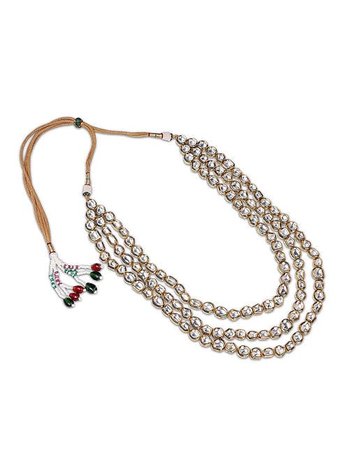 VeroniQ Trends-Long Multilayer Statement Necklace - Image 3