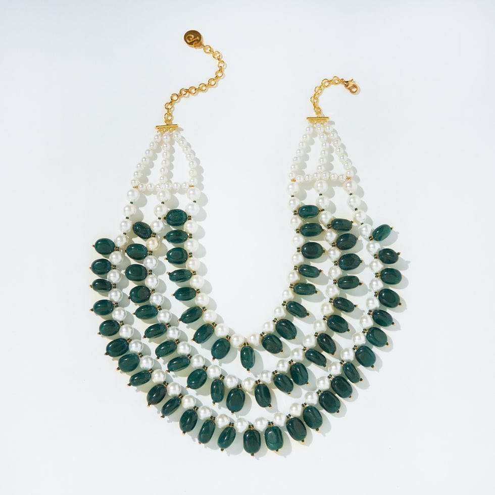 Pearl Cluster Premium Necklace - Image 2