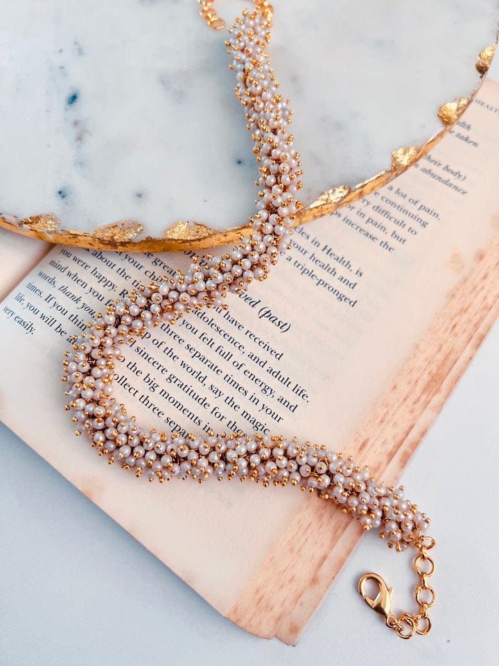 Pearl Cluster Premium Necklace