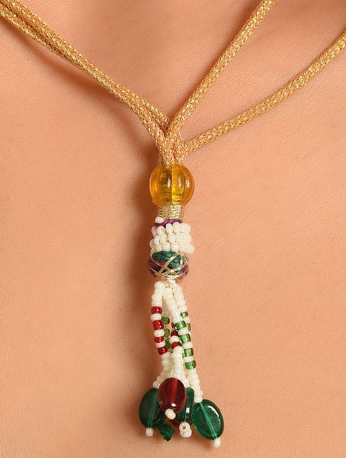 Blue onyx Necklace Mala - Image 4