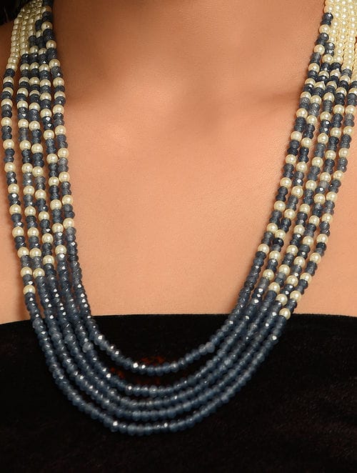 Blue onyx Necklace Mala - Image 2