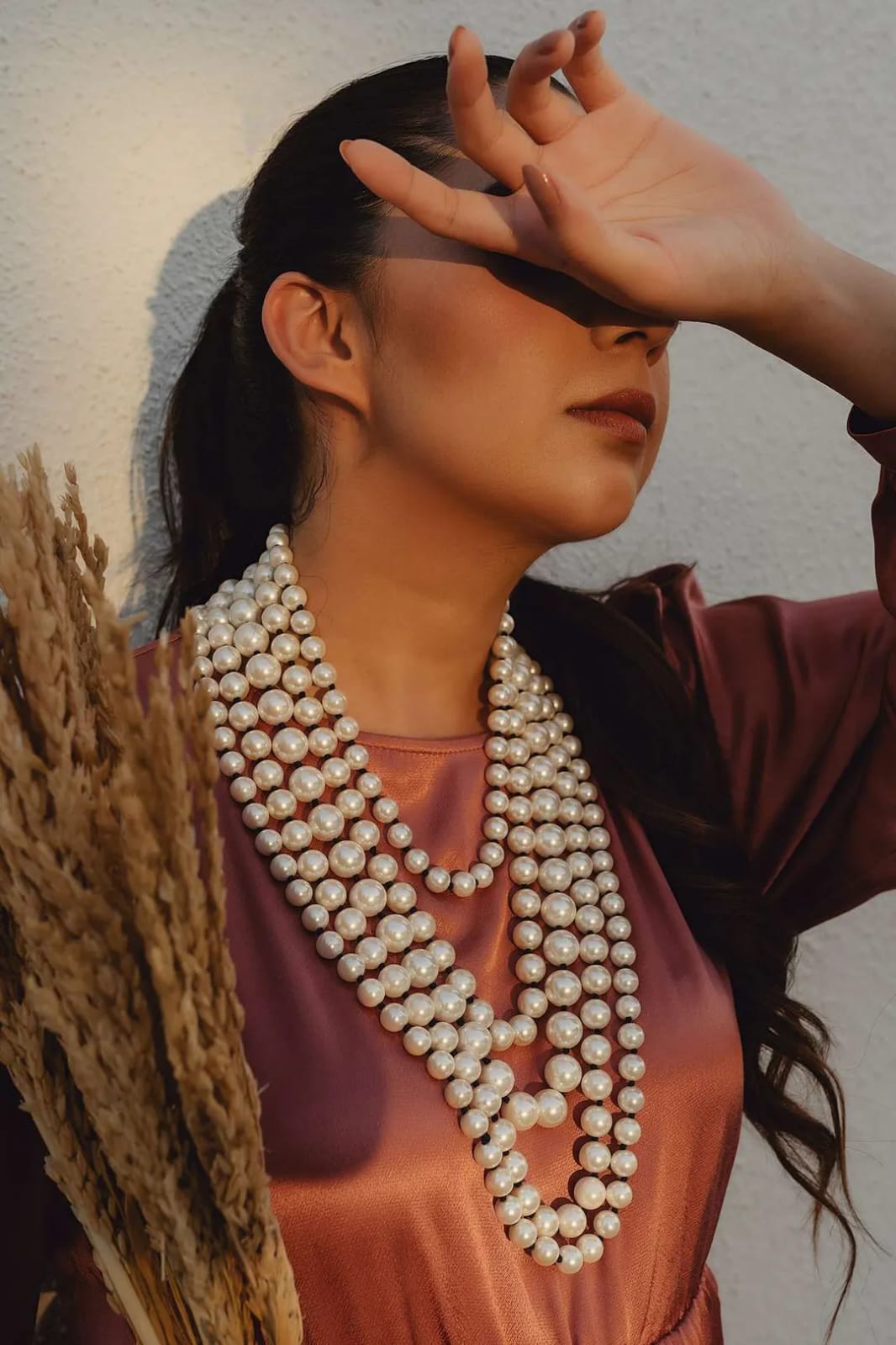 Fine White Pearls Necklace - Image 3