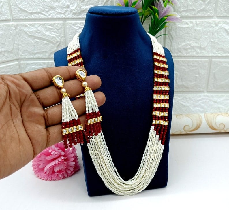 Fine Kundan Necklace - Image 4