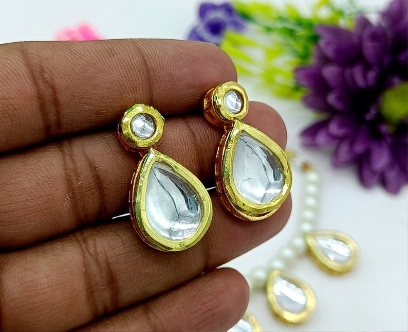 Fine Kundan Necklace - Image 5