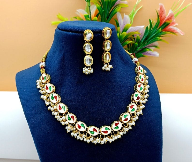 Kundan Jewellery Set - Image 7