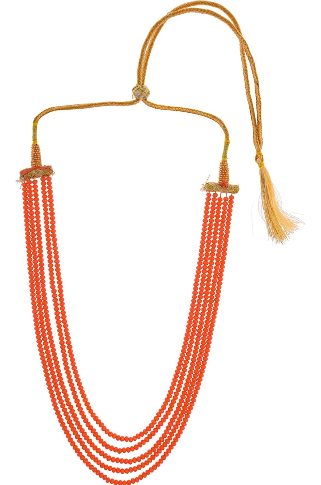 Orange Crystal Necklace - Image 3