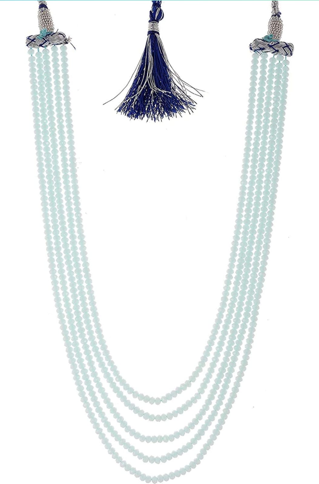 Sky Blue Crystal Necklace - Image 2