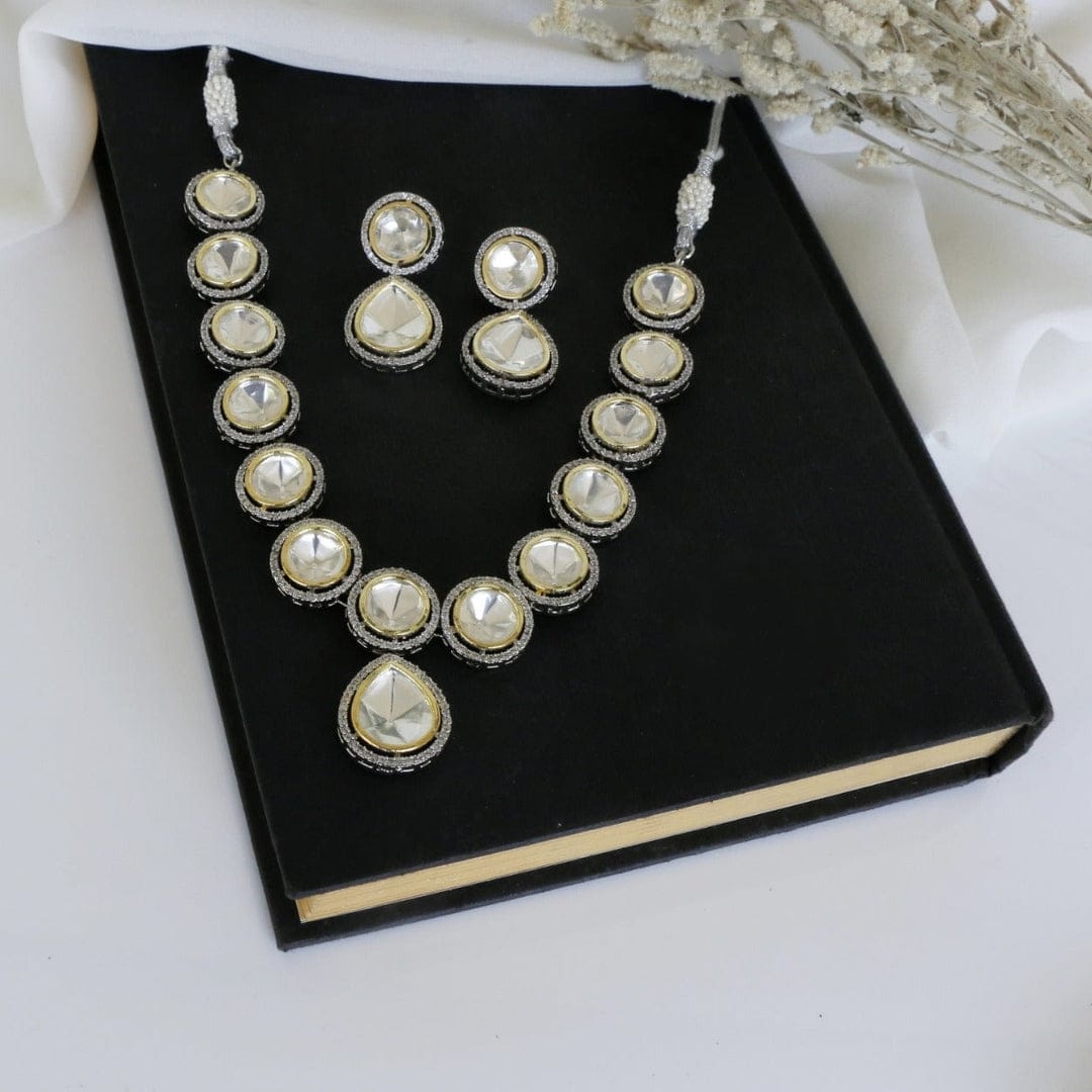 Polki Stone Work Neckpiece