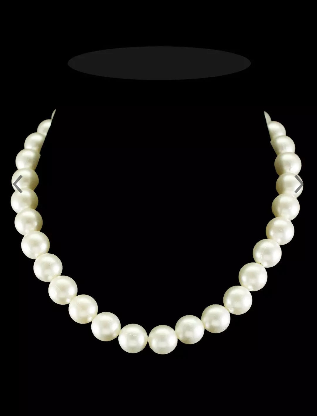 Single Line Shell Pearl Necklace