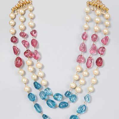 Gold Plated Beads Necklace
