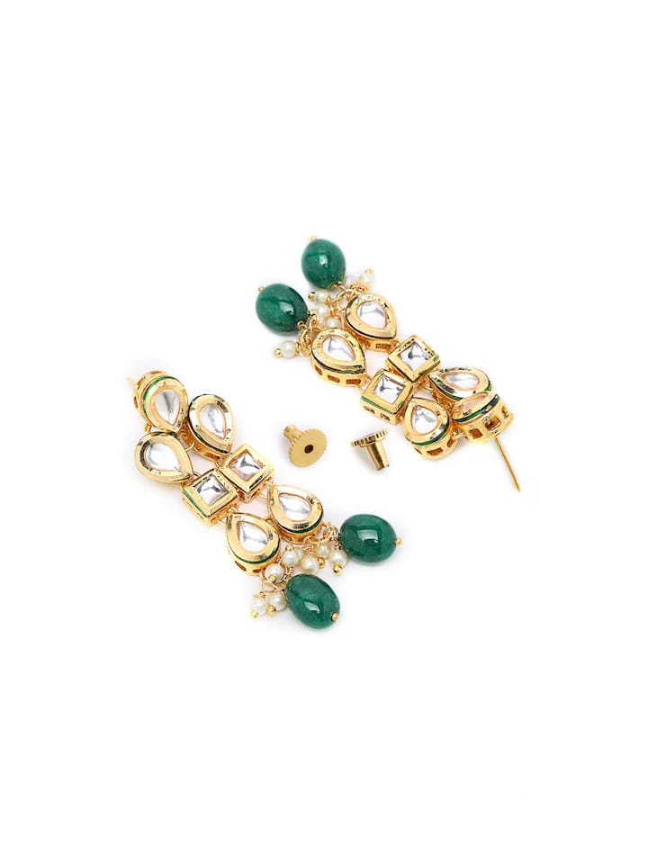 Meenakari Jadau Kundan Kundan Bridal Choker set - Image 5