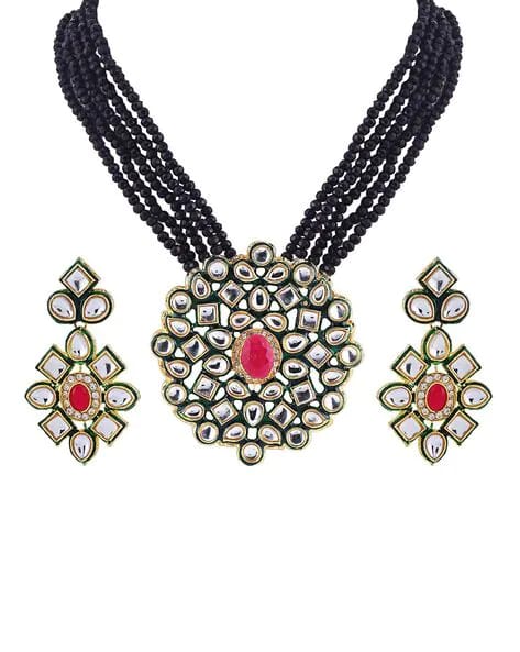 Fine Kundan Necklace - Image 5