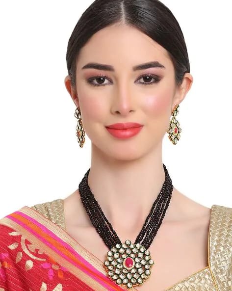 Fine Kundan Necklace - Image 2