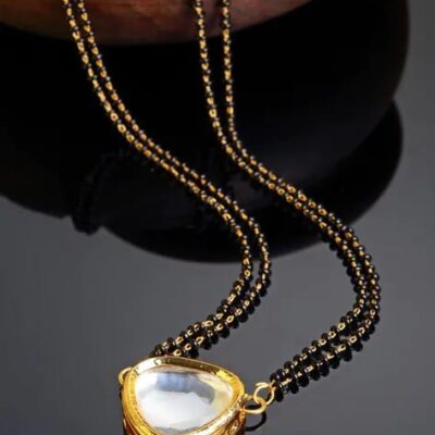 Kundan Classic Mangalsutra With Gold Plating