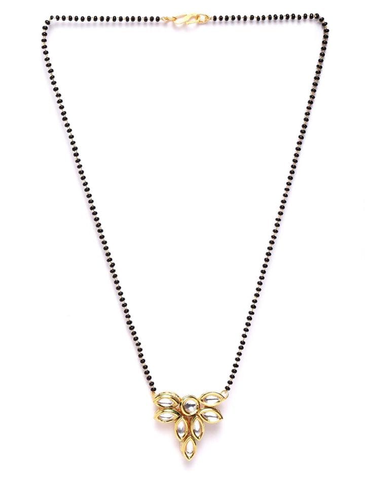 Kundan Classic Mangalsutra With Gold Plating - Image 4
