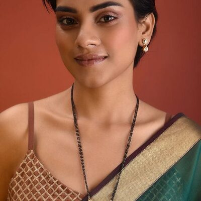 Kundan Classic Mangalsutra With Gold Plating