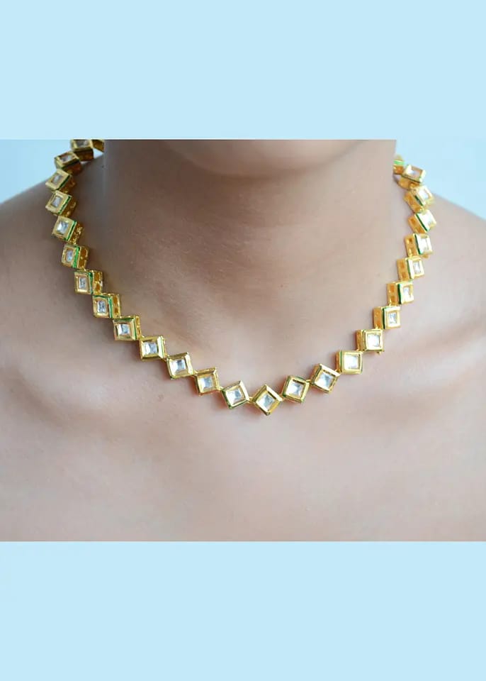 Beautiful Kundan Necklace - Image 5