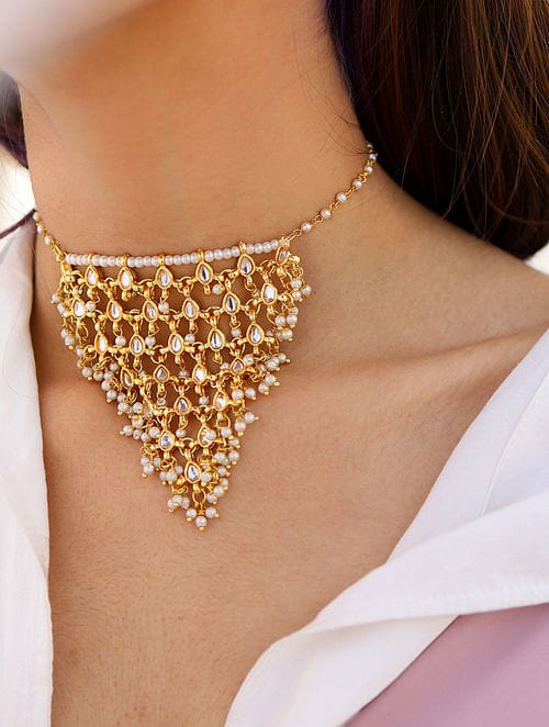 Pearl Choker Necklace