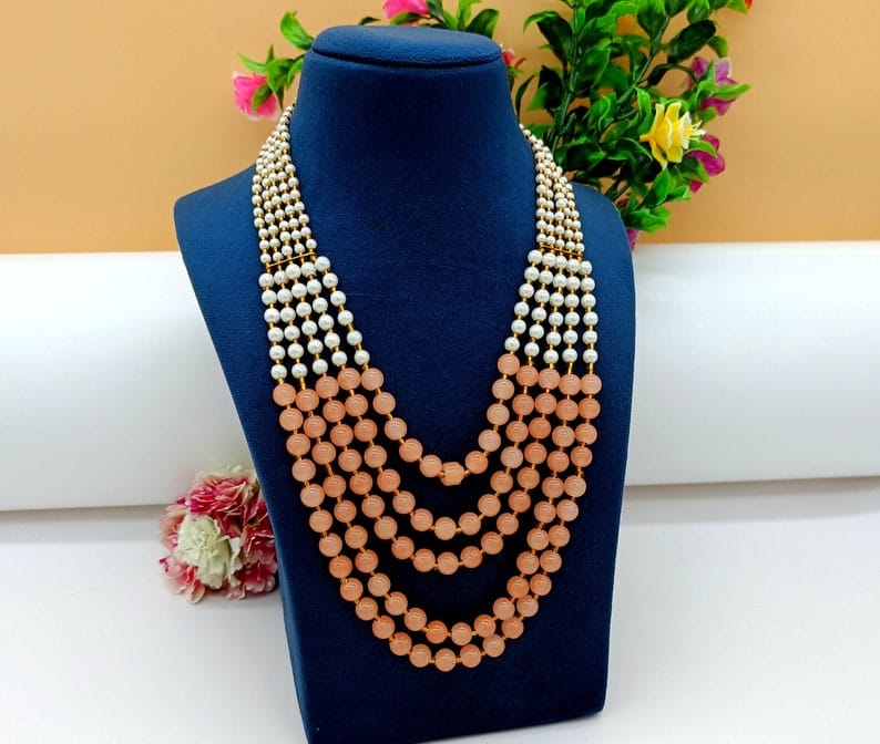 5 Layer Pearl Necklace