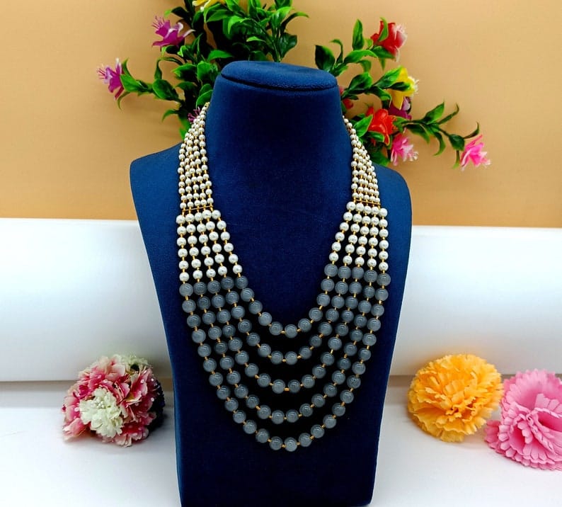 5 Layer Pearl Necklace