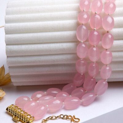 Pink Jade Necklace
