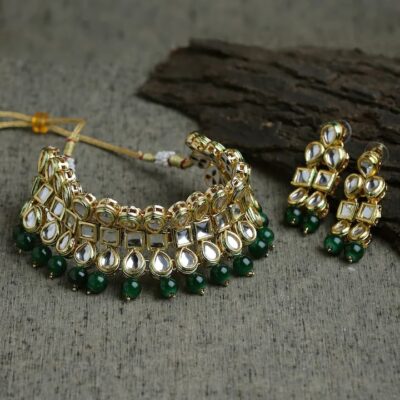 Designer Kundan Choker necklace set