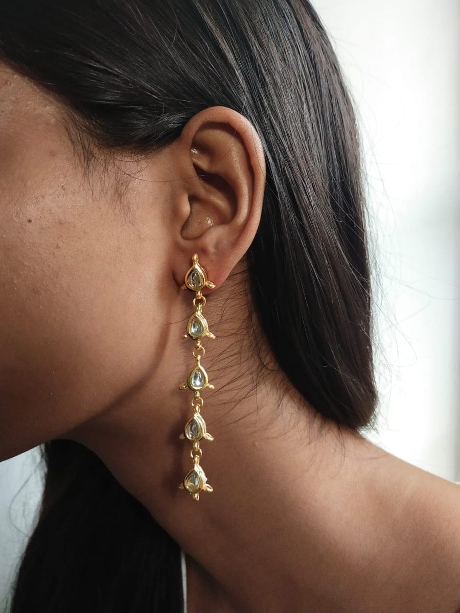 Traditional Kundan Earrings