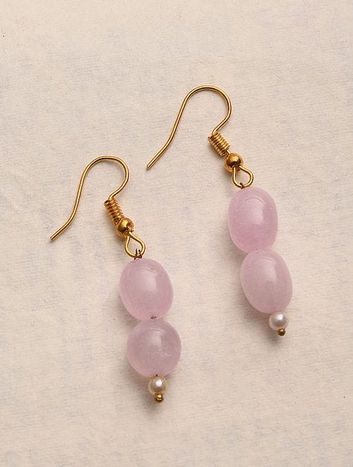Pink Stone Earring - Image 3